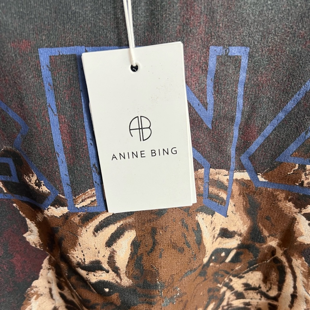 NWT Anine Bing tiger sweatshirt! - Picture 5 of 7